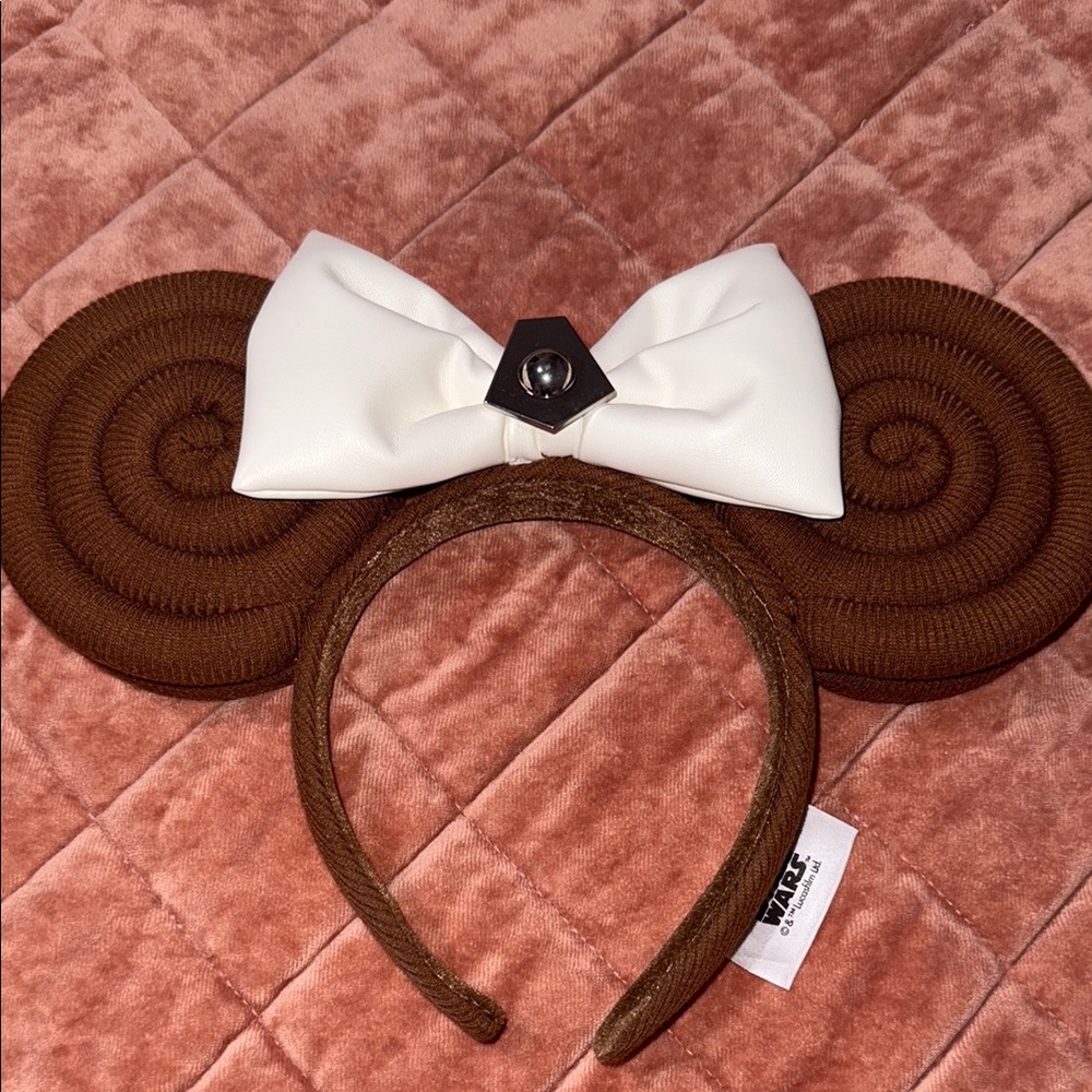 Star Wars Brown and White Spiral Headband